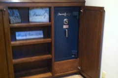 Installation of an Amsec Fire Safe in Northlake, TX