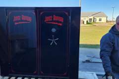 Moving a Double Door Gun Safe in Fort Worth, TX