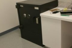 Installation of a Wilson Cash Safe in Fort Worth, TX