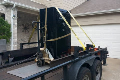 Moving a Cabela's Gun Safe in Irving, TX