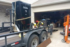 Moving a Cabela's Gun Safe in Irving, TX
