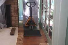 Moving An Antique Double Door Fire Safe in Fort Worth, TX