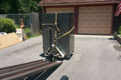 Moving An Antique Double Door Fire Safe in Fort Worth, TX