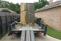 Moving an Antique Double Door Safe in Fort Worth, TX