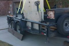 Moving a Diebold Bank Safe in Granbury, TX
