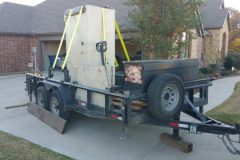 Moving a Diebold Bank Safe in Granbury, TX
