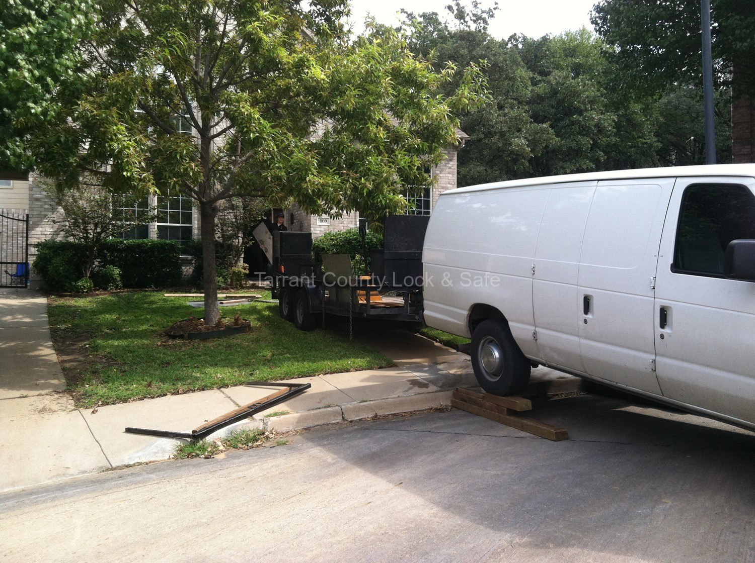 Moving two Antique Fire Safes in Fort Worth, TX