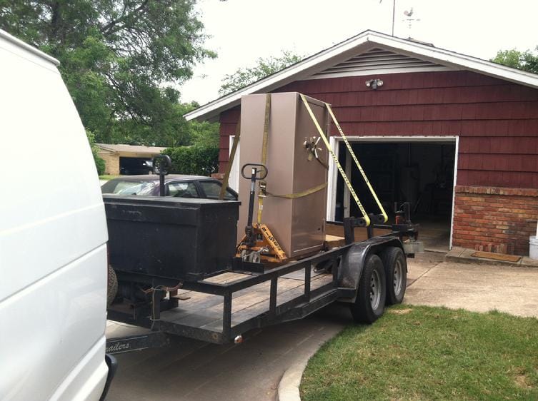 Moving a Gun Safe in Fort Worth, TX
