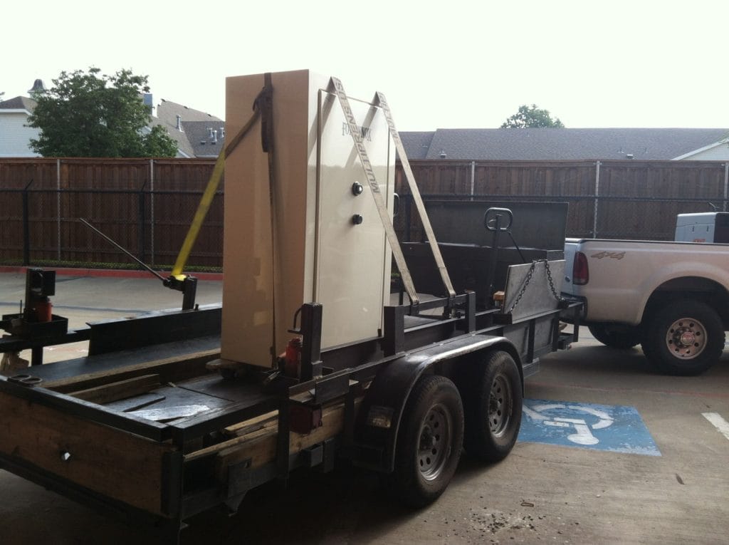 Moving a Fort Knox Gun Safe in Fort Worth, TX