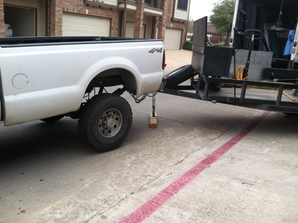 Moving a Large Gun Safe in Dallas, TX