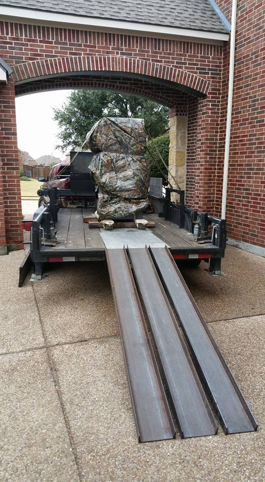 Moving a Heritage gun safe from a home in Grand Prairie, TX into a home in Colleyville, TX, and placing it inside of a closet.