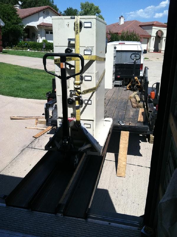 Moving GSA File Safe Cabinets in Arlington, TX
