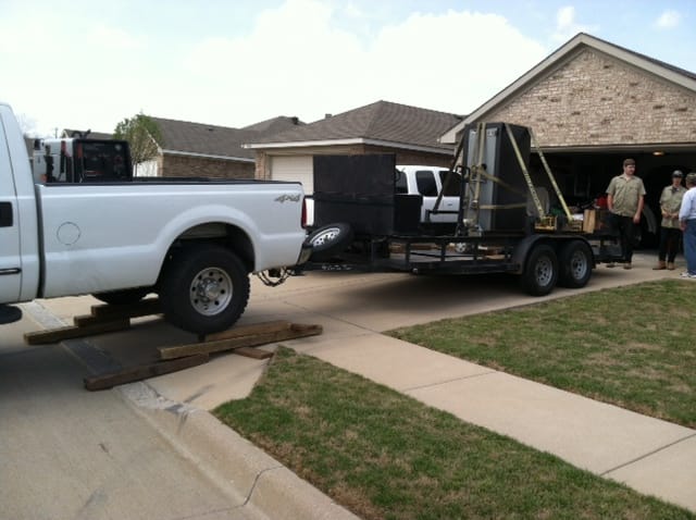 Moving a Bischoff Golf High Security Safe in Southlake, TX