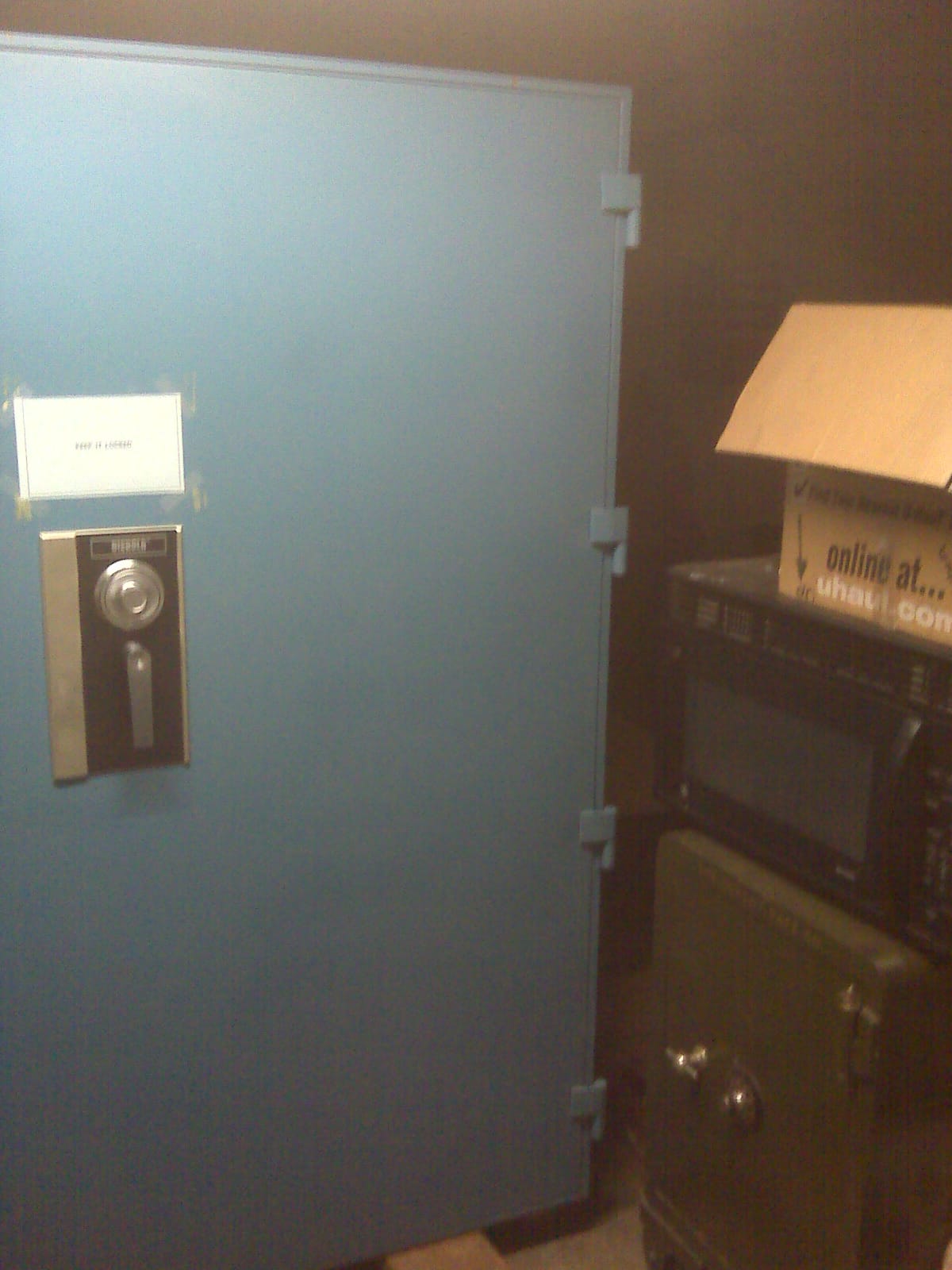 Moving a Diebold Data Safe in Dallas, TX