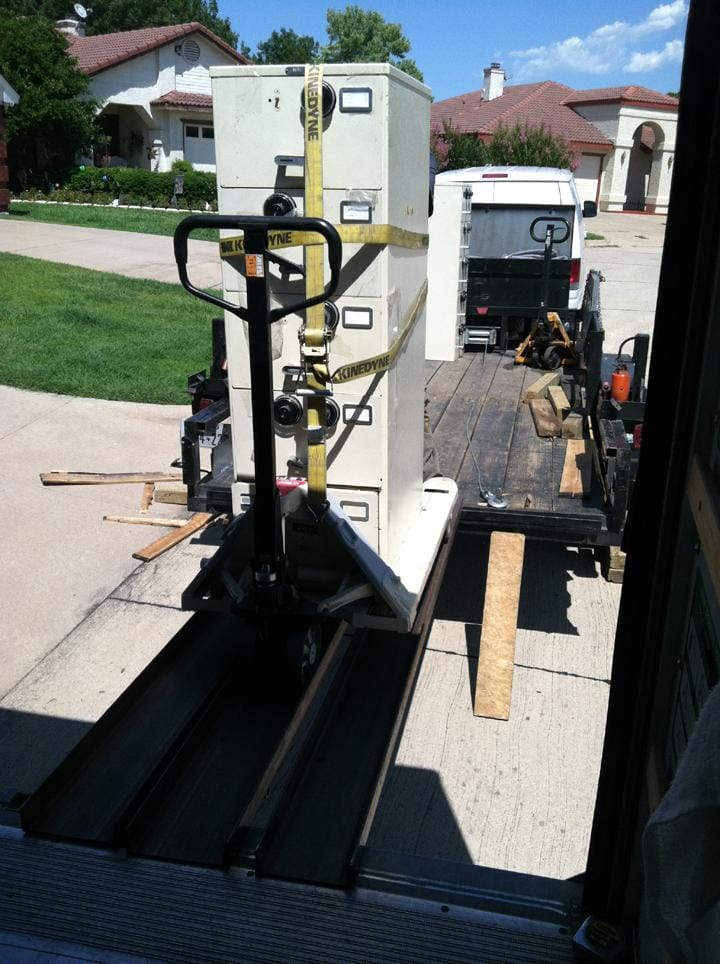 Moving GSA File Safe Cabinets in Arlington, TX