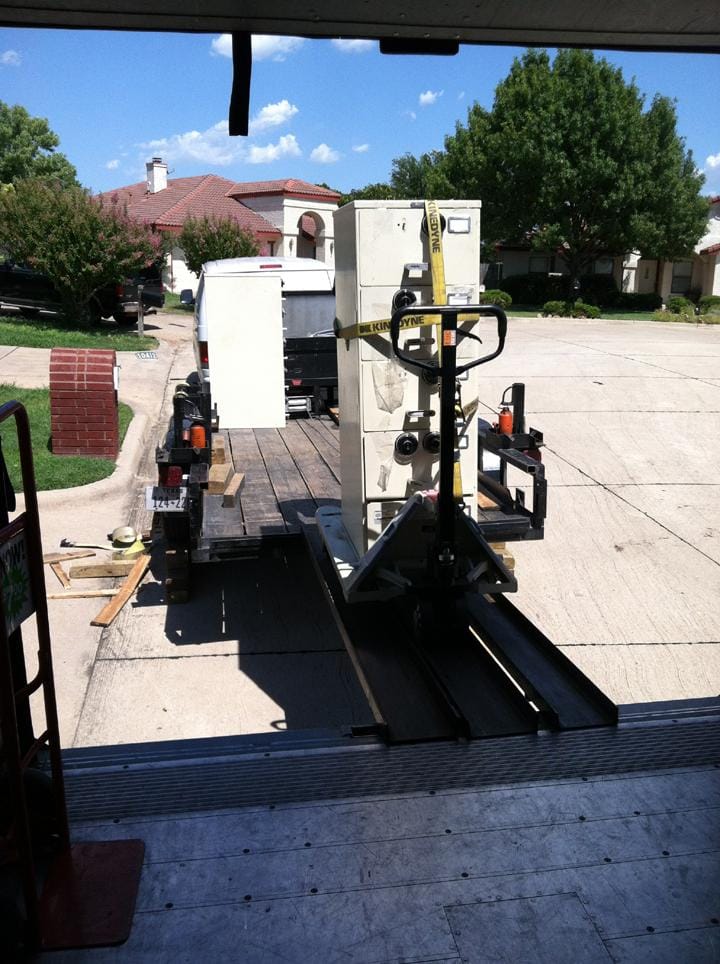 Moving GSA File Safe Cabinets in Arlington, TX