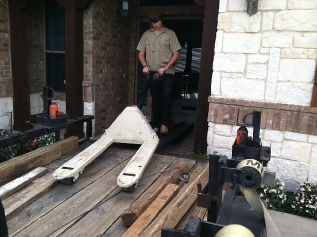 Moving a Browning Gun safe in Granbury, TX