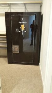 Safe Installation Services completed with safe anchored securely.