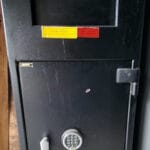 Used Amsec B-Rated Front Load cash drop safe for sale in DFW